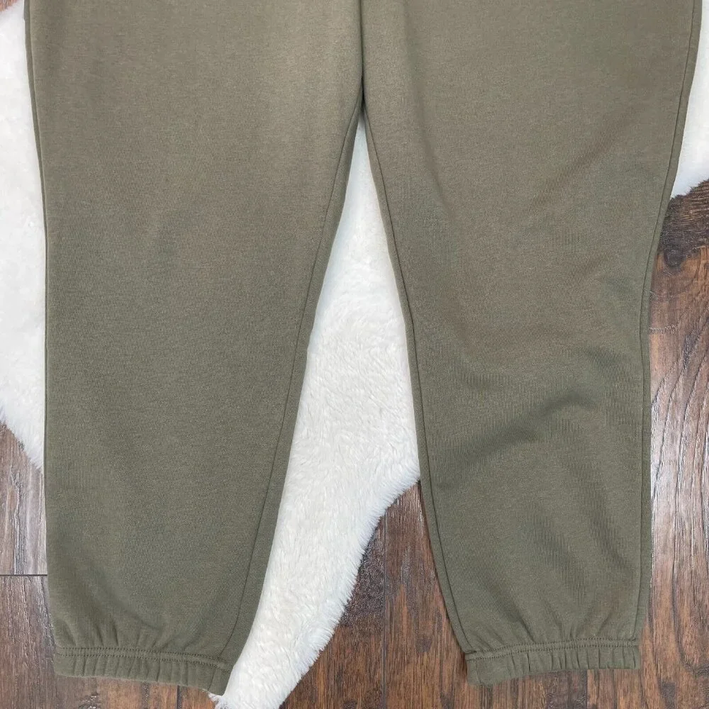 Banana Republic Jogger Sweatpants XXL Olive Green Fleece Lounge Pants Men's NWT - Picture 3 of 12